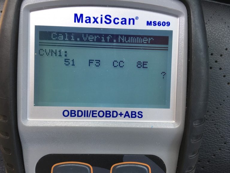 Calibration Verification Number (CVN) en wat heeft dit voor invloed op