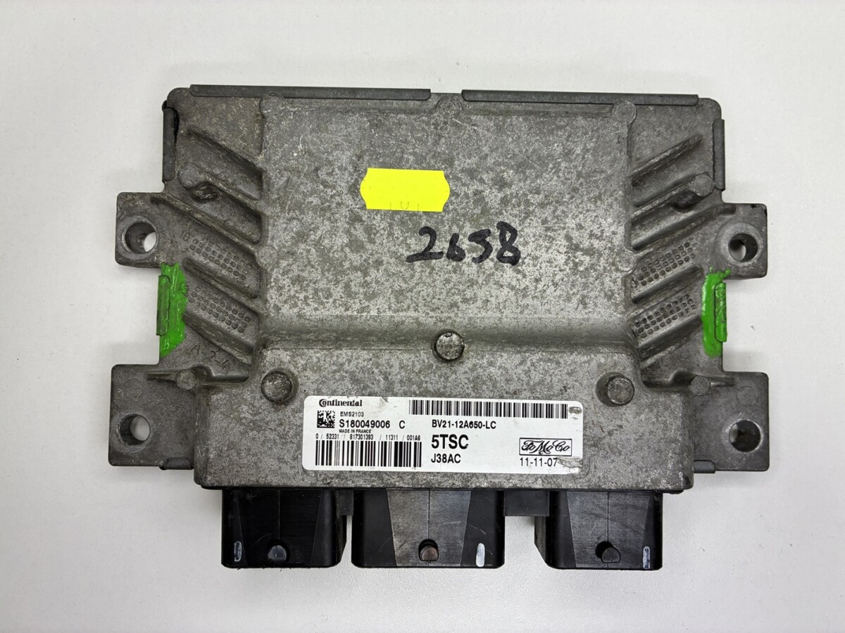 Ford Fiesta 135pk ECU S180049006C TI-VCT Een ECU voor een Fiesta 1.6 Ti-VCT motor met 135pk