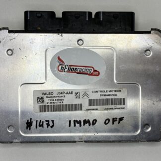 Startonderbreker verwijderen van de Peugeot 206 met Valeo J34P ecu. Door middel van deze ECU is de startonderbreker verwijderd.